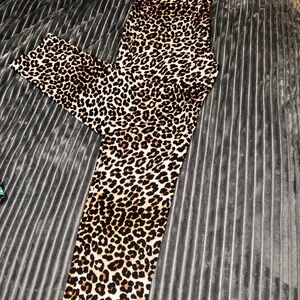 Jules & Leopold Animal Print Trousers